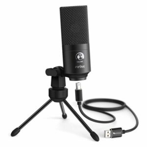Mic USB Fifine K669B Microphone Recording Studio