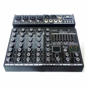 Mixer Audio Recording Tech Elegant 6 RT Elegant6 USB With DSP