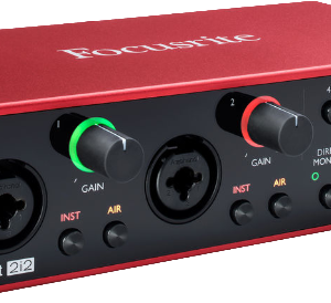 Focusrite Scarlett 2i2 3rd Gen 2x2 USB Audio Interface