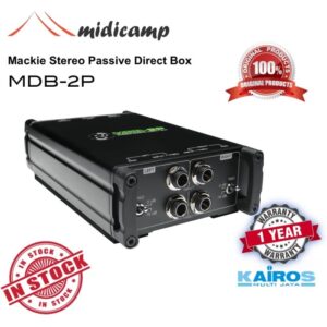 Stereo Direct Box Passive Mackie MDB-2P