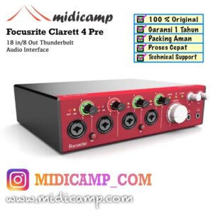 Clarett 4 Pre Thunderbolt Audio Interface