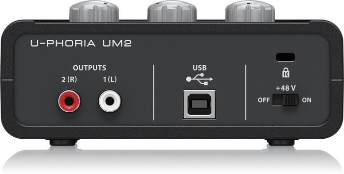 USB Audio Interface Behringer UM2 UM-2