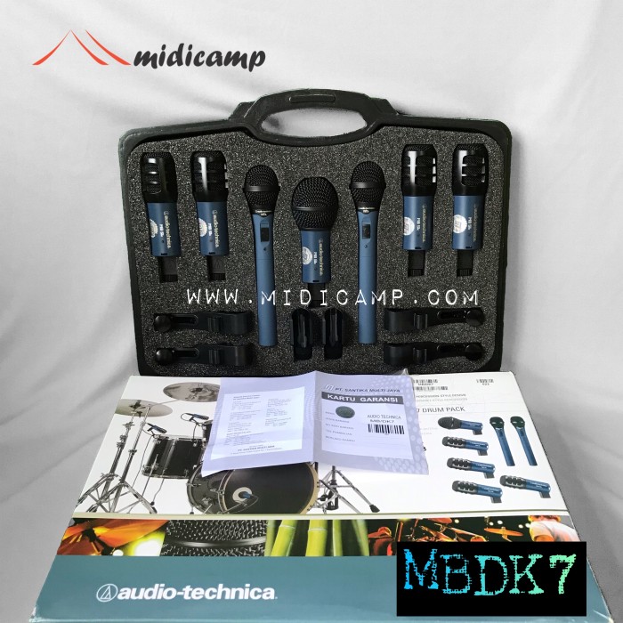 Microphone Drum Set Audio Technica MB DK7 MBDK7 Mic Drum