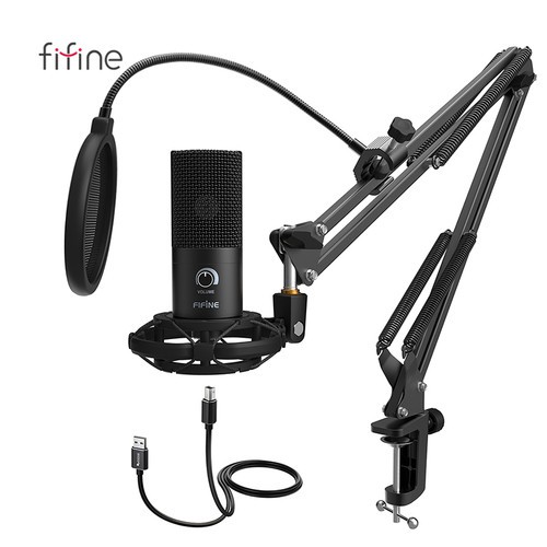Mic USB Fifine T669 Microphone Bundle
