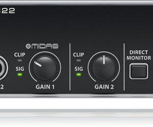 USB Audio Interface Behringer UMC22 UMC 22