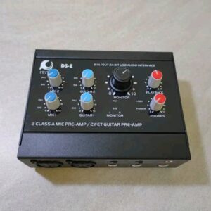 ISK Dolphin Sound DS-2 DS2 Audio Interface Soundcard Mixer Recording