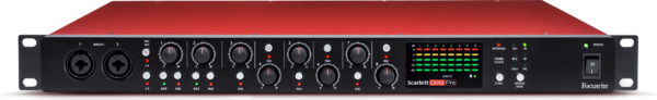 Focusrite Scarlett Octopre 8 Ch Mic Preamp dengan ADAT