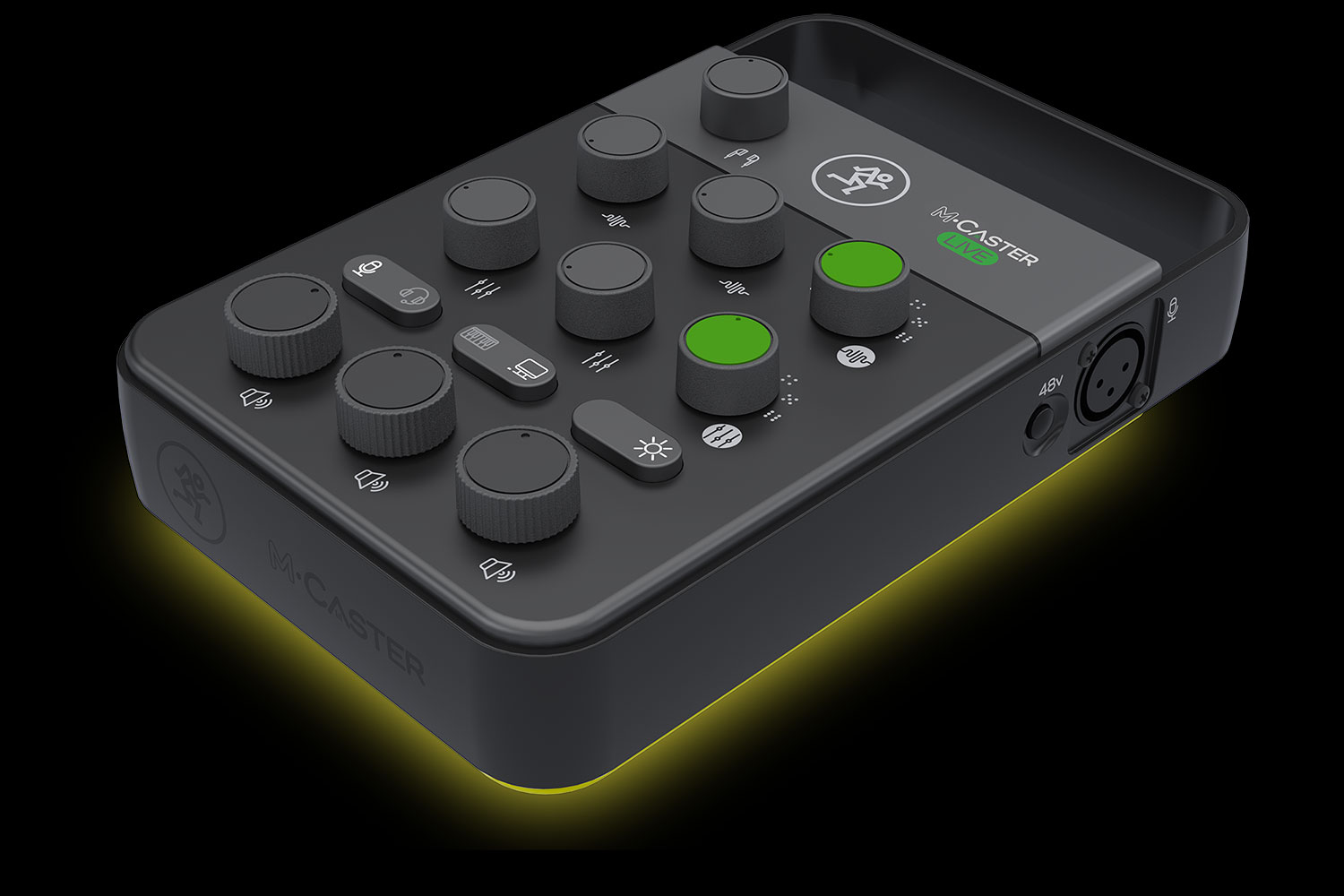 USB Audio Interface Mixer Podcast Mackie M-Caster Live