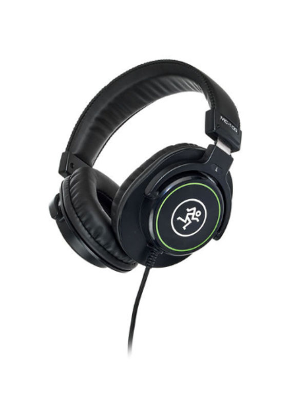 Headphone Flat Mackie MC-100 MC100 Closed Back Studio Monitor - Image 2