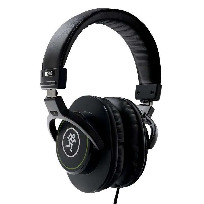 Headphone Flat Mackie MC-100 MC100 Closed Back Studio Monitor - Image 4