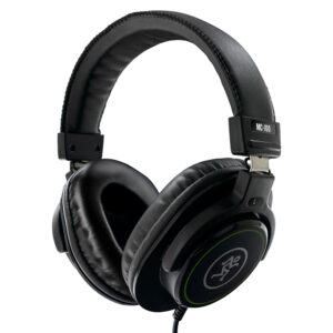 Headphone Flat Mackie MC-100 MC100 Closed Back Studio Monitor