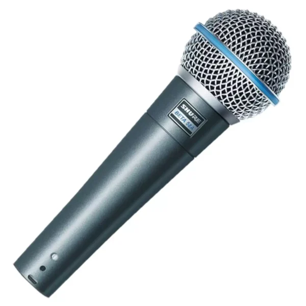 Shure Beta 58A microphone dynamic profesional untuk vokal BETA58 BETA 58 BETA58A