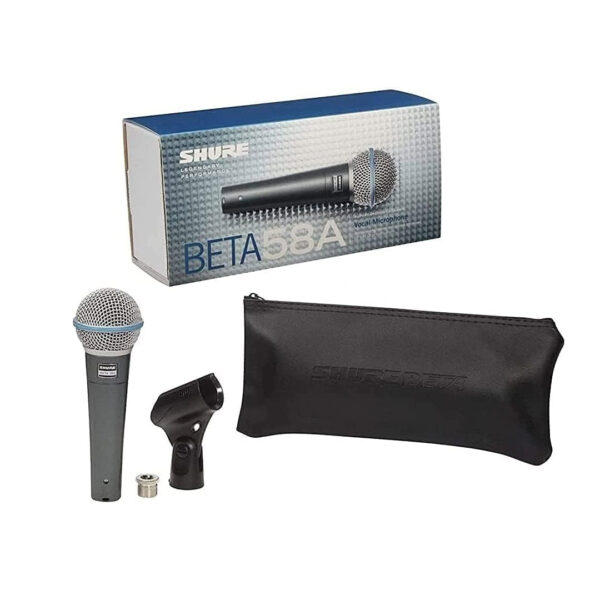 Shure Beta 58A microphone dynamic profesional untuk vokal BETA58 BETA 58 BETA58A - Image 3