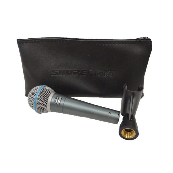 Shure Beta 58A microphone dynamic profesional untuk vokal BETA58 BETA 58 BETA58A - Image 2