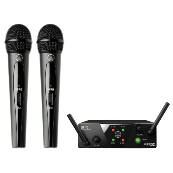 AKG WMS Pro Mini 2 dual handheld Wireless Microphone