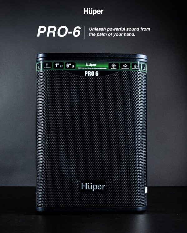 Huper Pro 6 Portable PA Active Speaker - Image 6