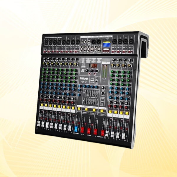 Mixer Audio Huper QX12 – 12 Channel Bluetooth USB MP3 Original | Mixer Profesional Live & Studio - Image 5