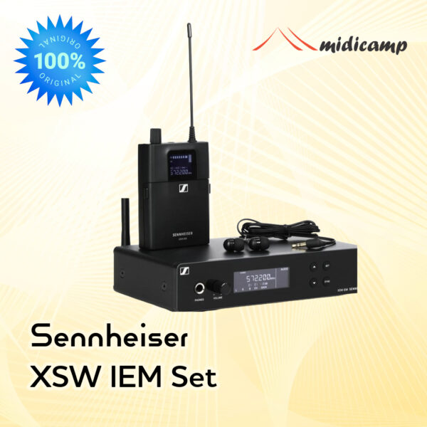 Sennheiser XSW IEM Set Wireless In-Ear Monitoring System Original – Monitoring Audio Profesional