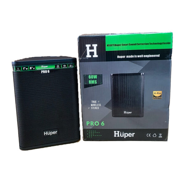 Huper Pro 6 Portable PA Active Speaker - Image 3