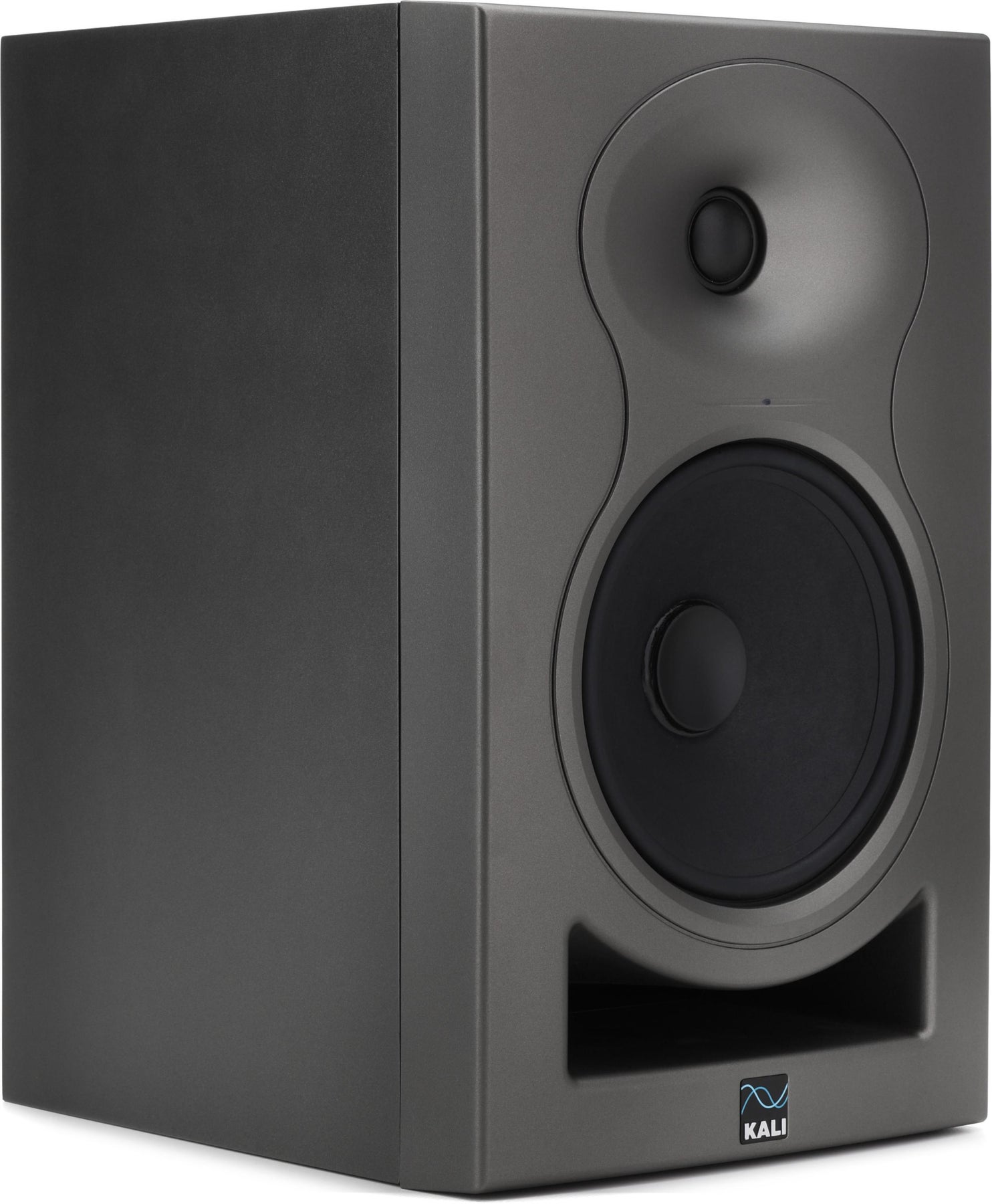 Gambar Studio Speaker Monitor Kali LP6 V2 dari sisi kiri depan