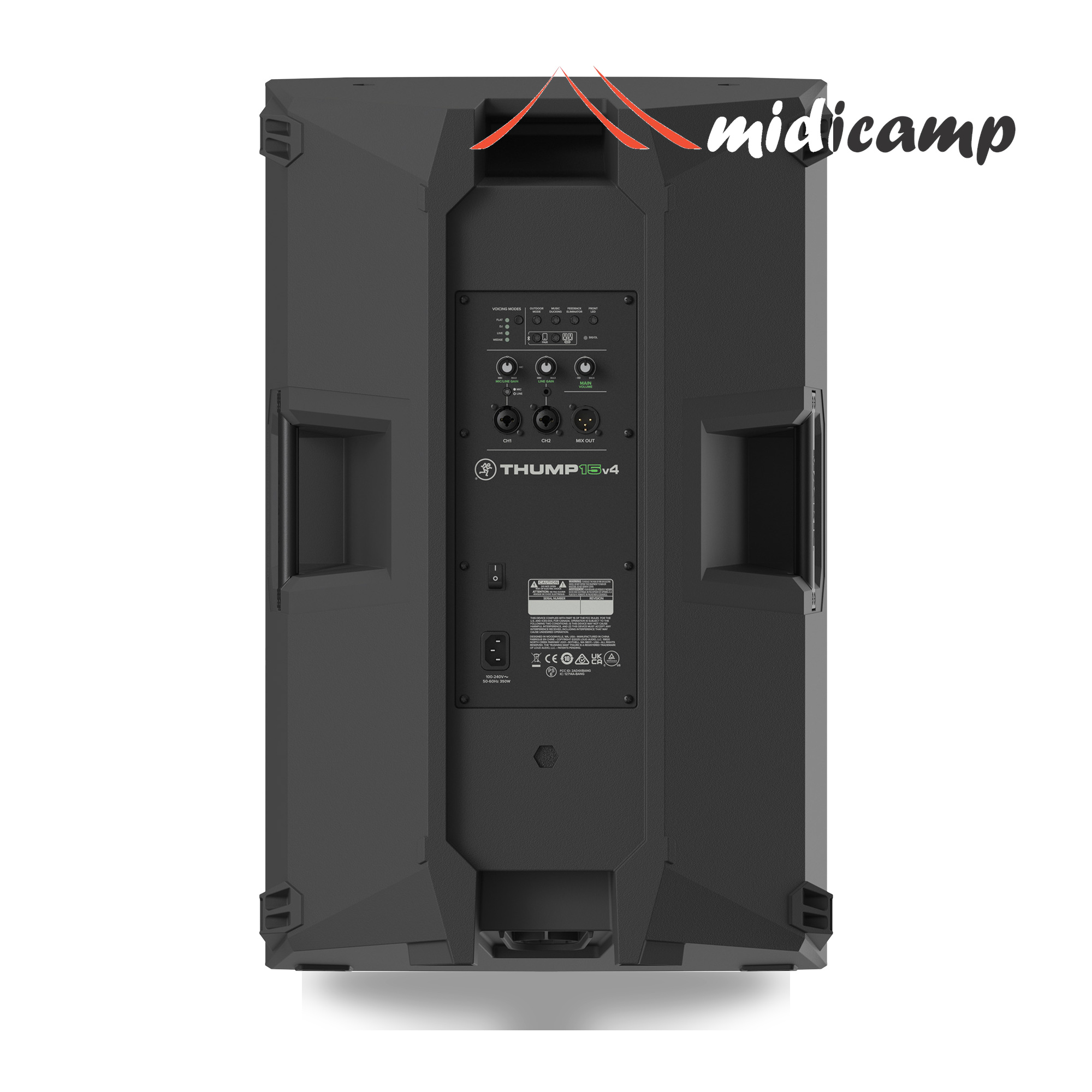 Mackie thump 15v4 tombol belakang