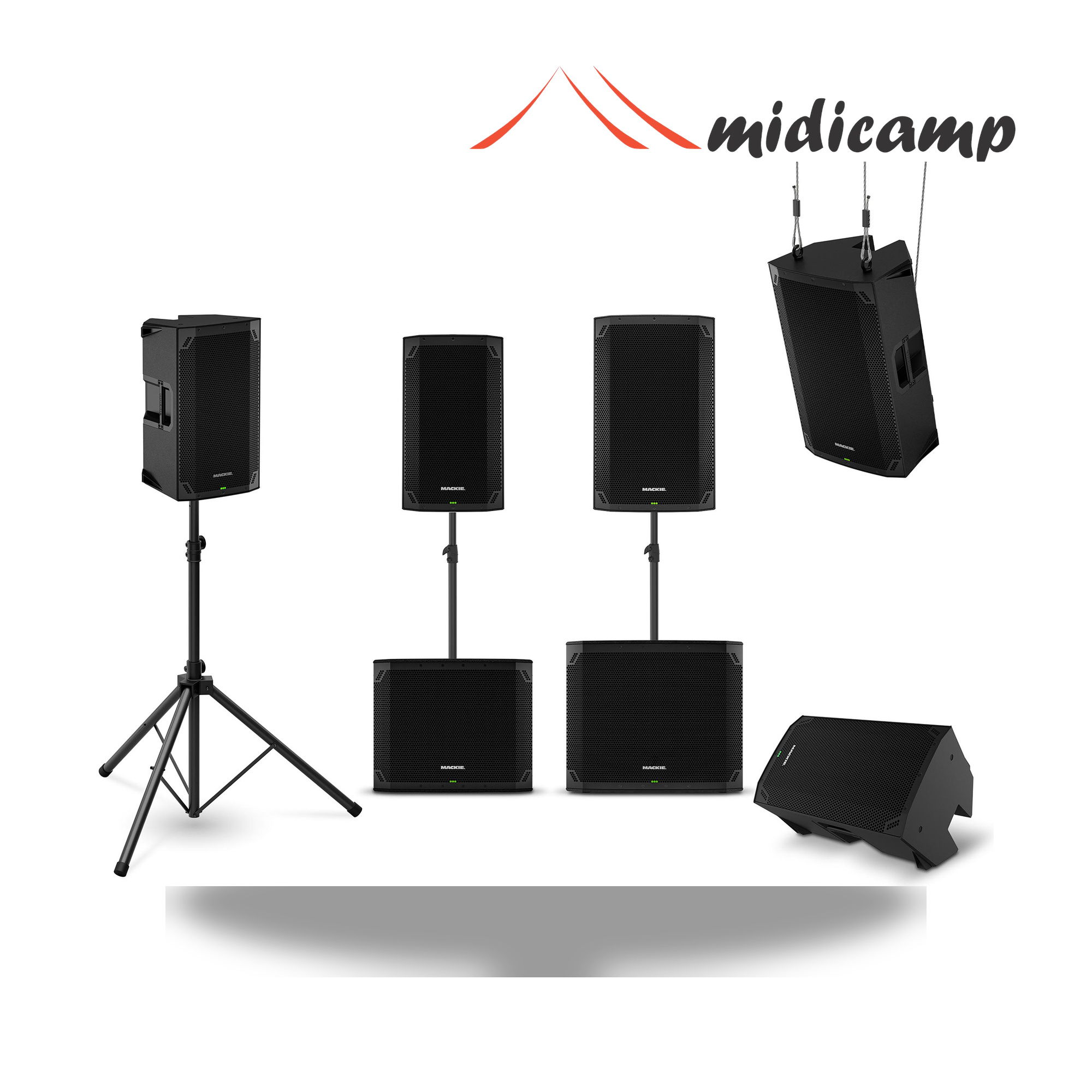 Variasi setup Mackie thump 15v4